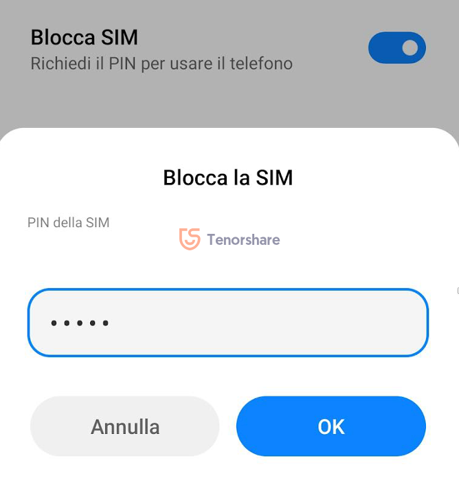 come togliere il pin della sim xiaomi