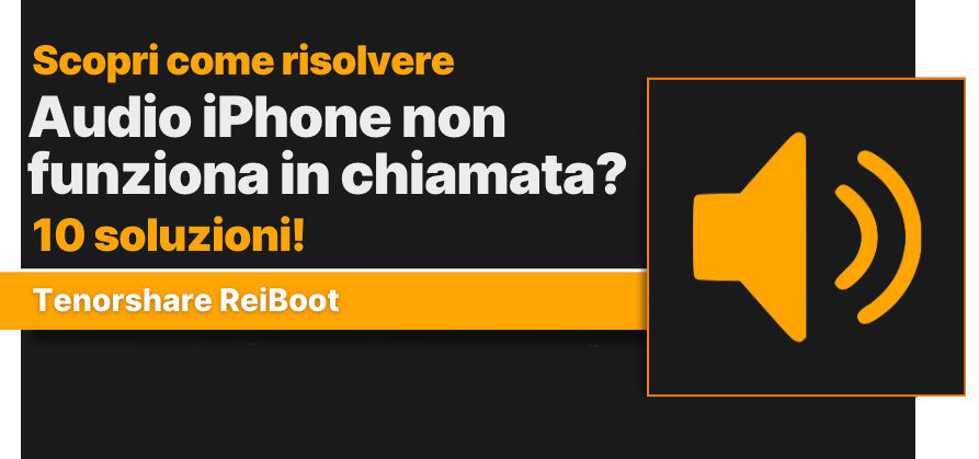 audio non funzionante su iPhone-1